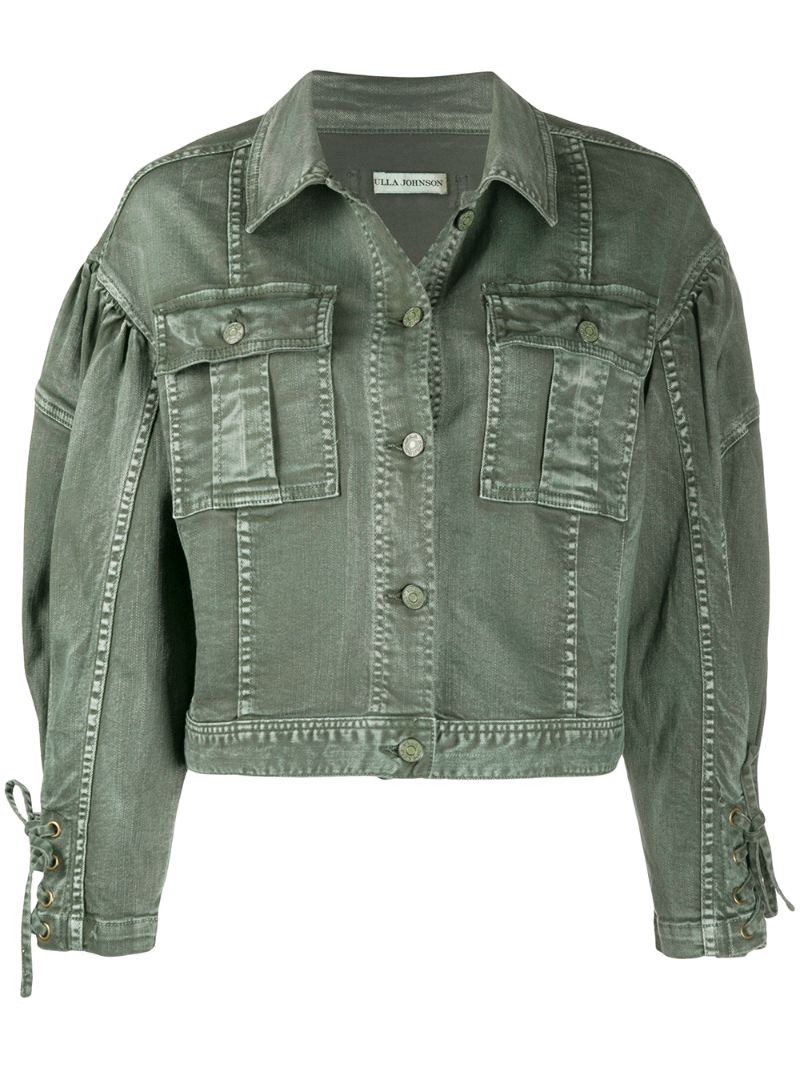 ULLA JOHNSON ATTICUS DENIM JACKET