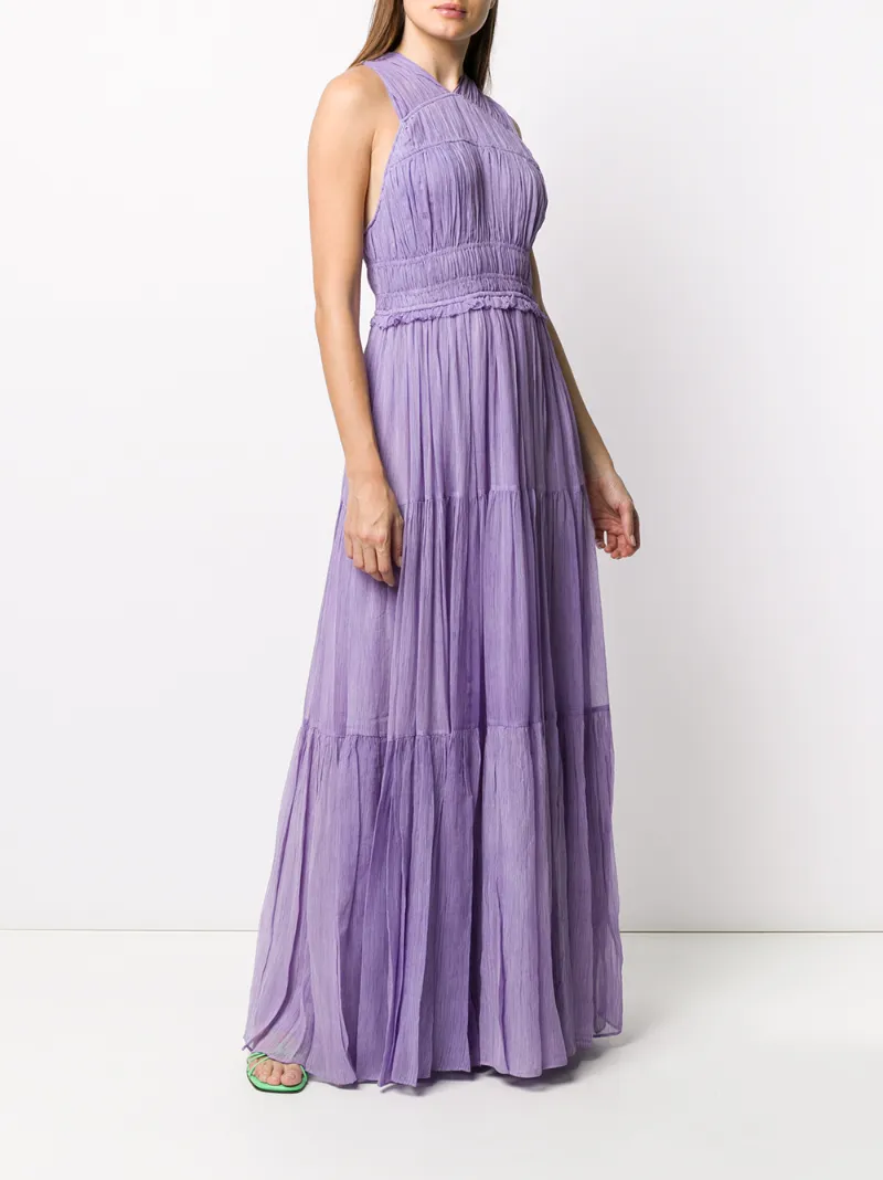 ULLA JOHNSON FREESIA SILK GOWN