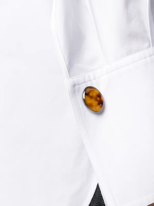 Fendi cuff-link-detail button-up Shirt 