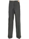 Fake Alpha Vintage 1940s Coverts tailored trousers - Grey