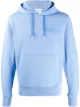 Image 1 of Helmut Lang logo printed cotton hoodie