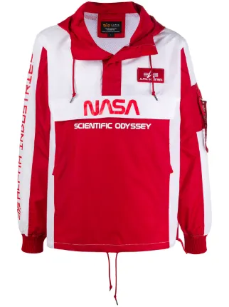 red nasa jumper