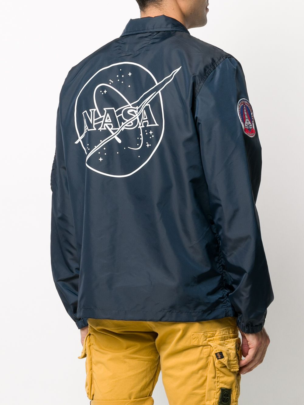 фото Alpha industries waterproof nasa shirt jacket