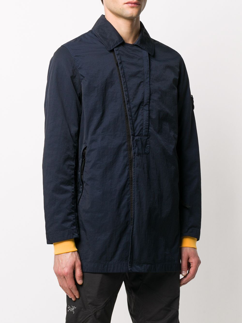 фото Stone island тренч twill-tc