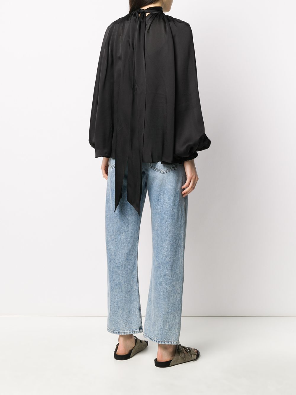 фото Zimmermann bow-fastening flared blouse