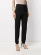 Alberta Ferretti crystal-stripe track pants