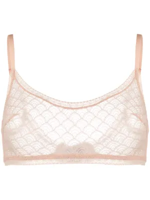 Ajourée crop top bra by Eres, available on farfetch.com for £275 Winnie Harlow Top SIMILAR PRODUCT