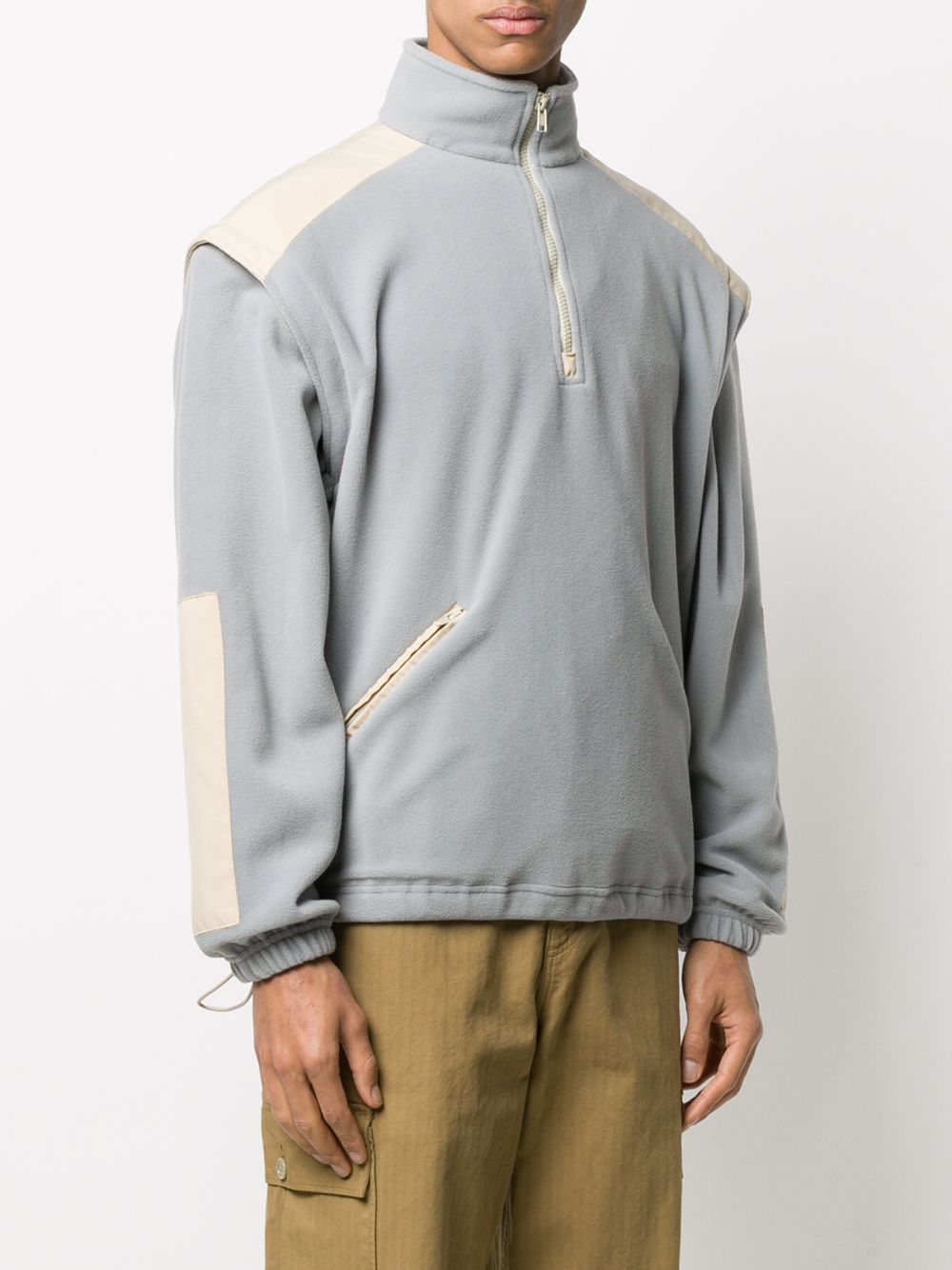 фото Gr10k contrasting panel jumper