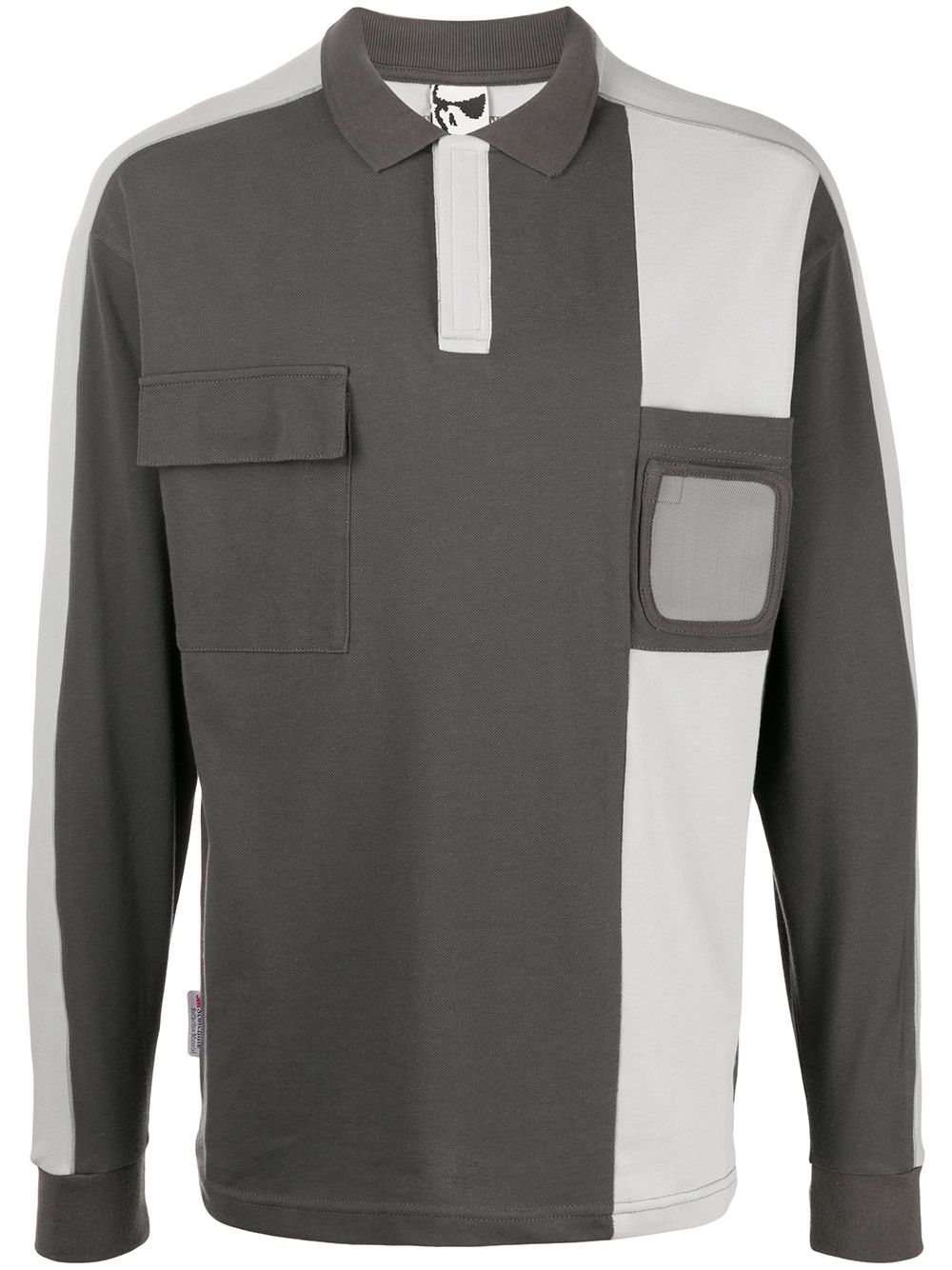 фото Gr10k colour-block polo shirt