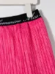 Miss Blumarine تنورة بشعار الماركة على الخصر