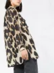 GANNI leopard print shirt