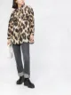 Image 2 of GANNI leopard print shirt