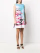 Boutique Moschino graphic print shift dress