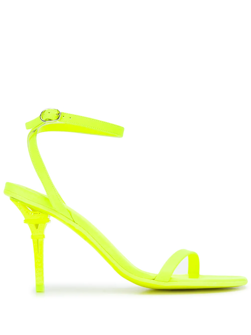 

VETEMENTS sandalias Eiffel Tower - Amarillo