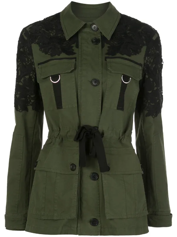 veronica beard green jacket