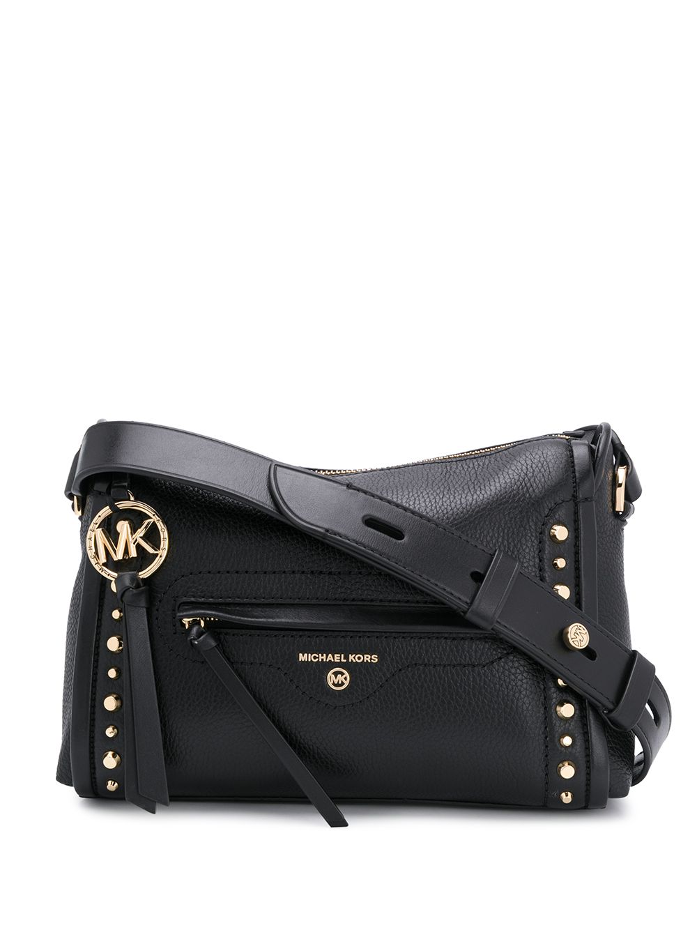 фото Michael kors collection studded logo shoulder bag