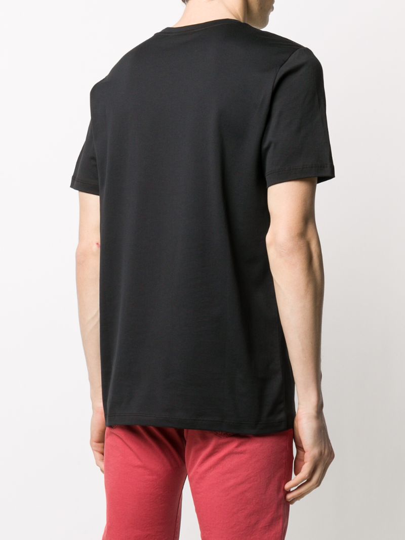 Shop Hugo Boss Reversed Logo T-shirt In Black