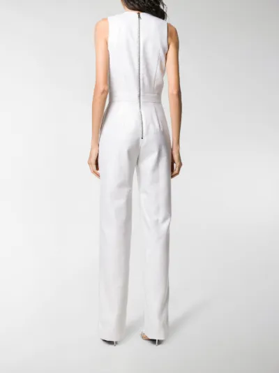 balmain double breasted jumpsuit