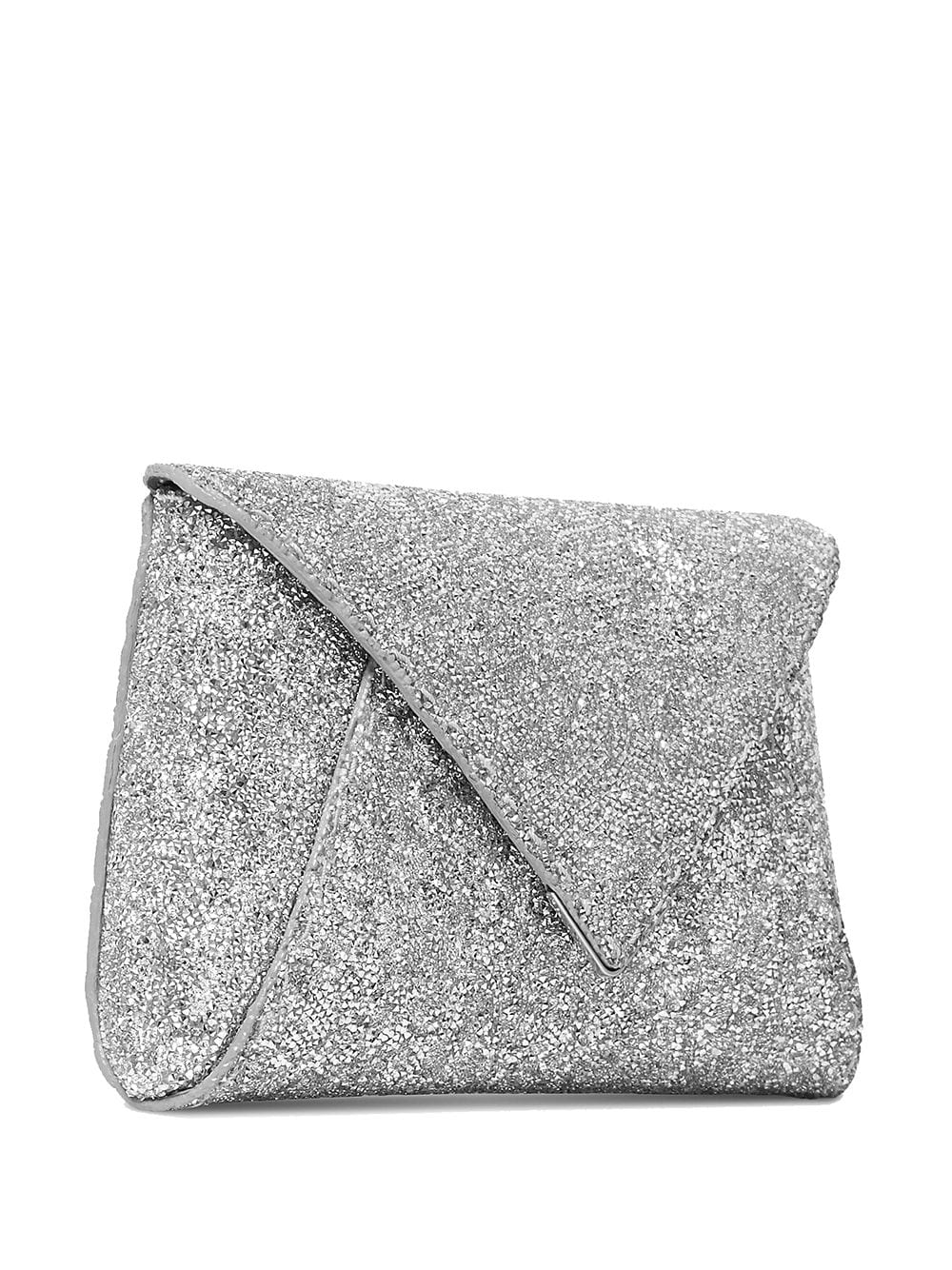 Tyler Ellis Lee Pouchet kleine clutch - Zilver