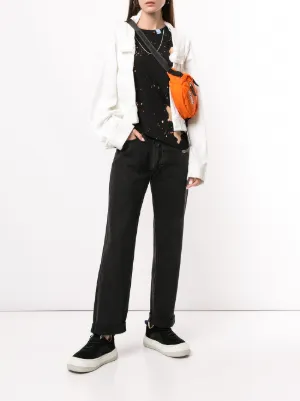 asymmetrisk jeansjacka asymmetrisk jeansjacka