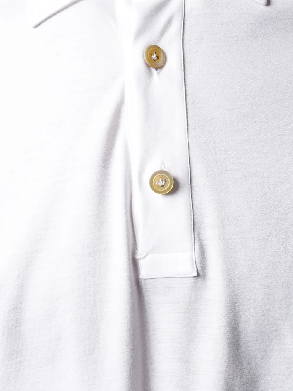 Kiton Jersey overhemd Wit