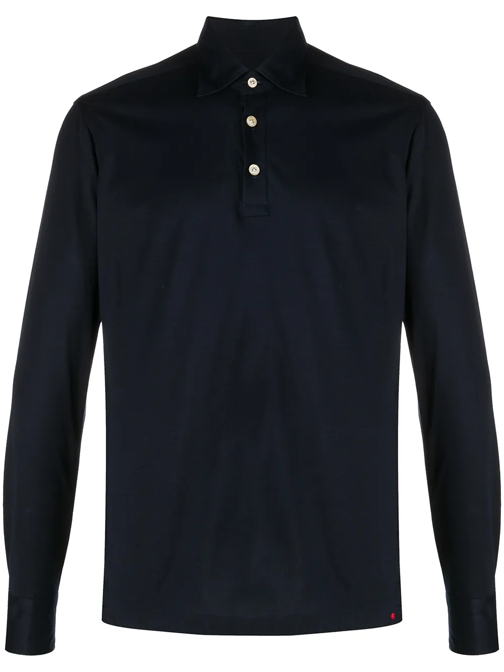 Kiton playera tipo polo stretch | azul | Image 1