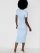 Fendi FF logo-jacquard midi dress
