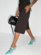 Bottega Veneta BV 90mm crinkled-leather slingback pumps