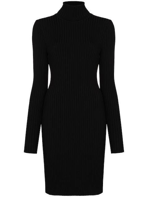 Wolford ribbed-knit mini dress