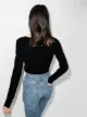 Wolford Blusa decote careca Aurora
