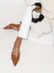 LOEWE Anagram 70mm faux pearl-embellished mules
