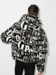 Dolce & Gabbana Gefütterte Jacke mit Slogan-Print