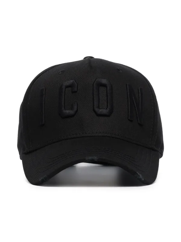 dsquared2 icon black cap