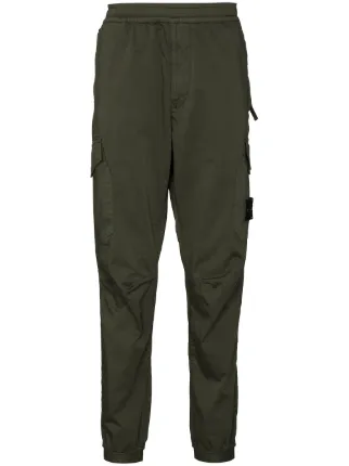 stone island pants green
