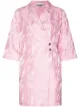 Image 1 of GANNI jacquard mini wrap dress