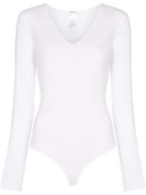 fitted long sleeve essential shirt bodysuit