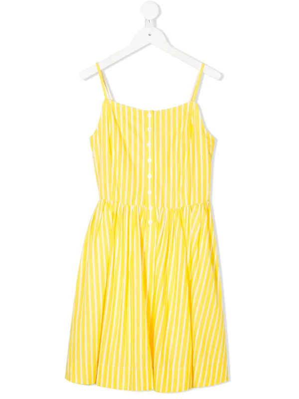 ralph lauren yellow dress