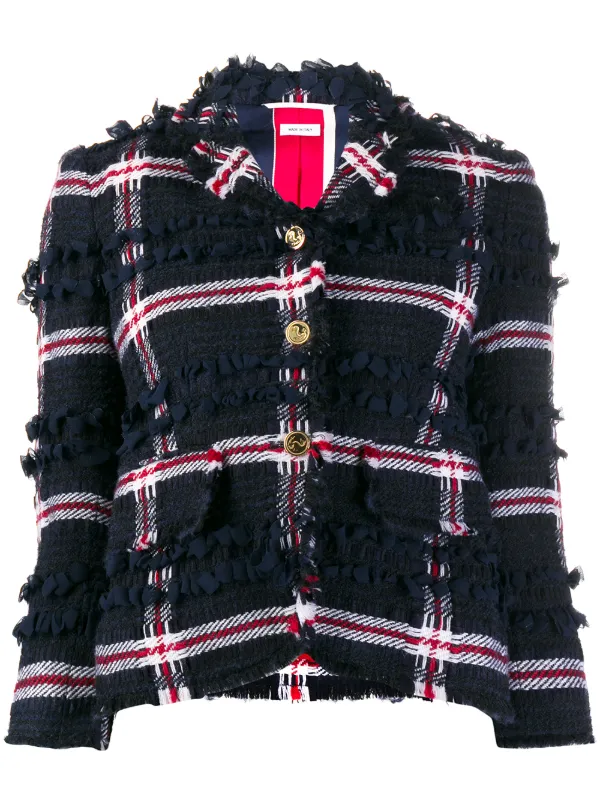 thom browne tweed jacket