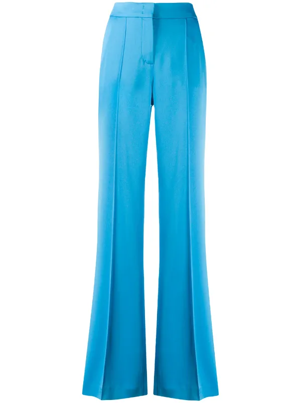 flared suit trousers