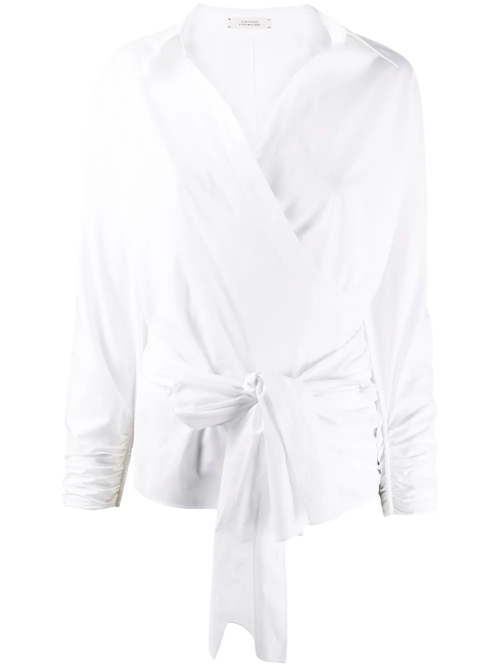 Dorothee Schumacher Asymmetrische blouse Wit