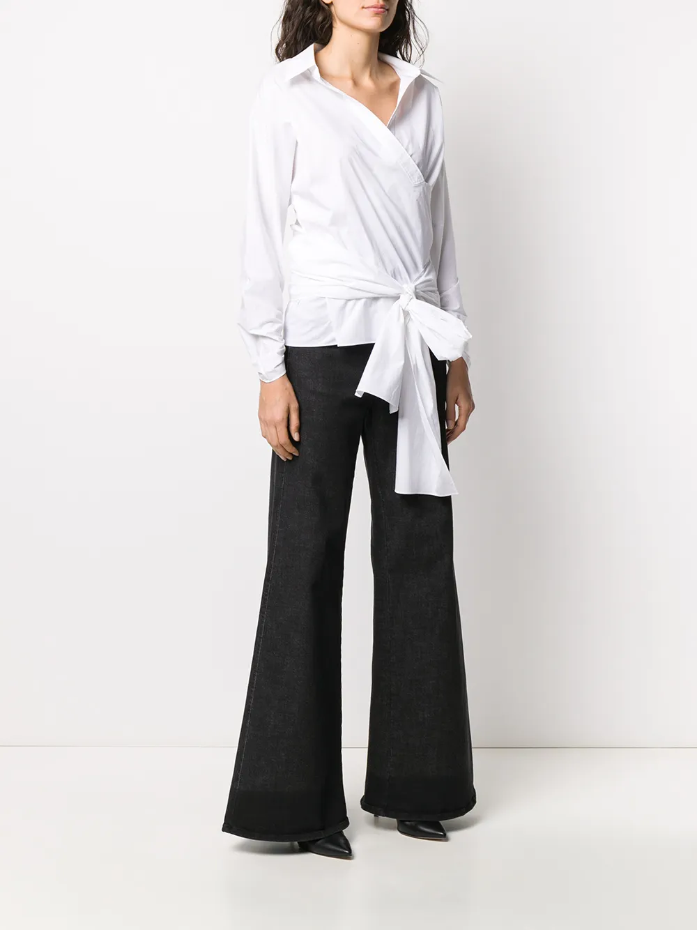 Dorothee Schumacher Asymmetrische blouse Wit