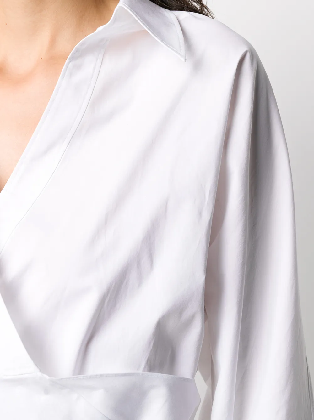 Dorothee Schumacher Asymmetrische blouse Wit