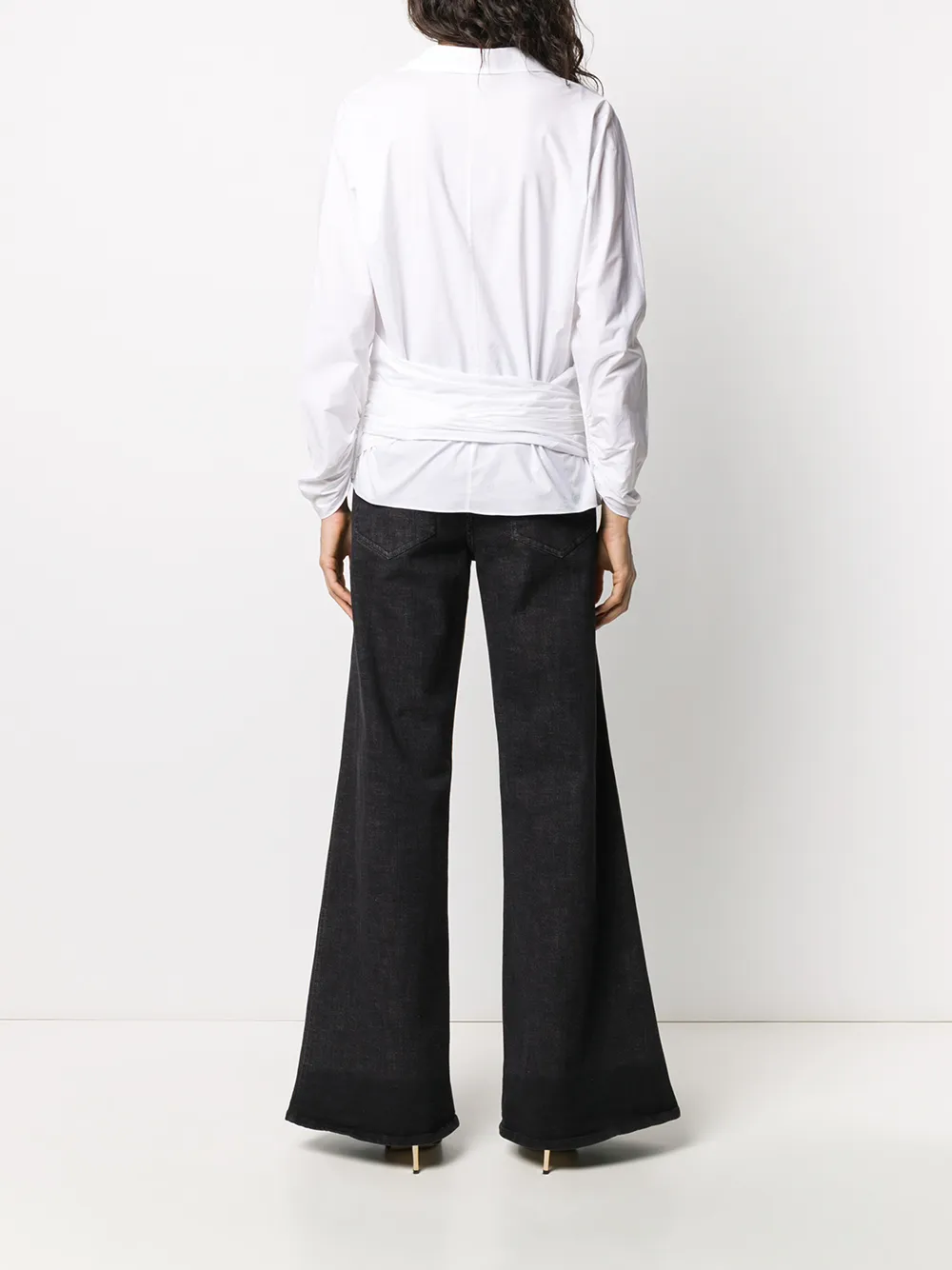 Dorothee Schumacher Asymmetrische blouse Wit