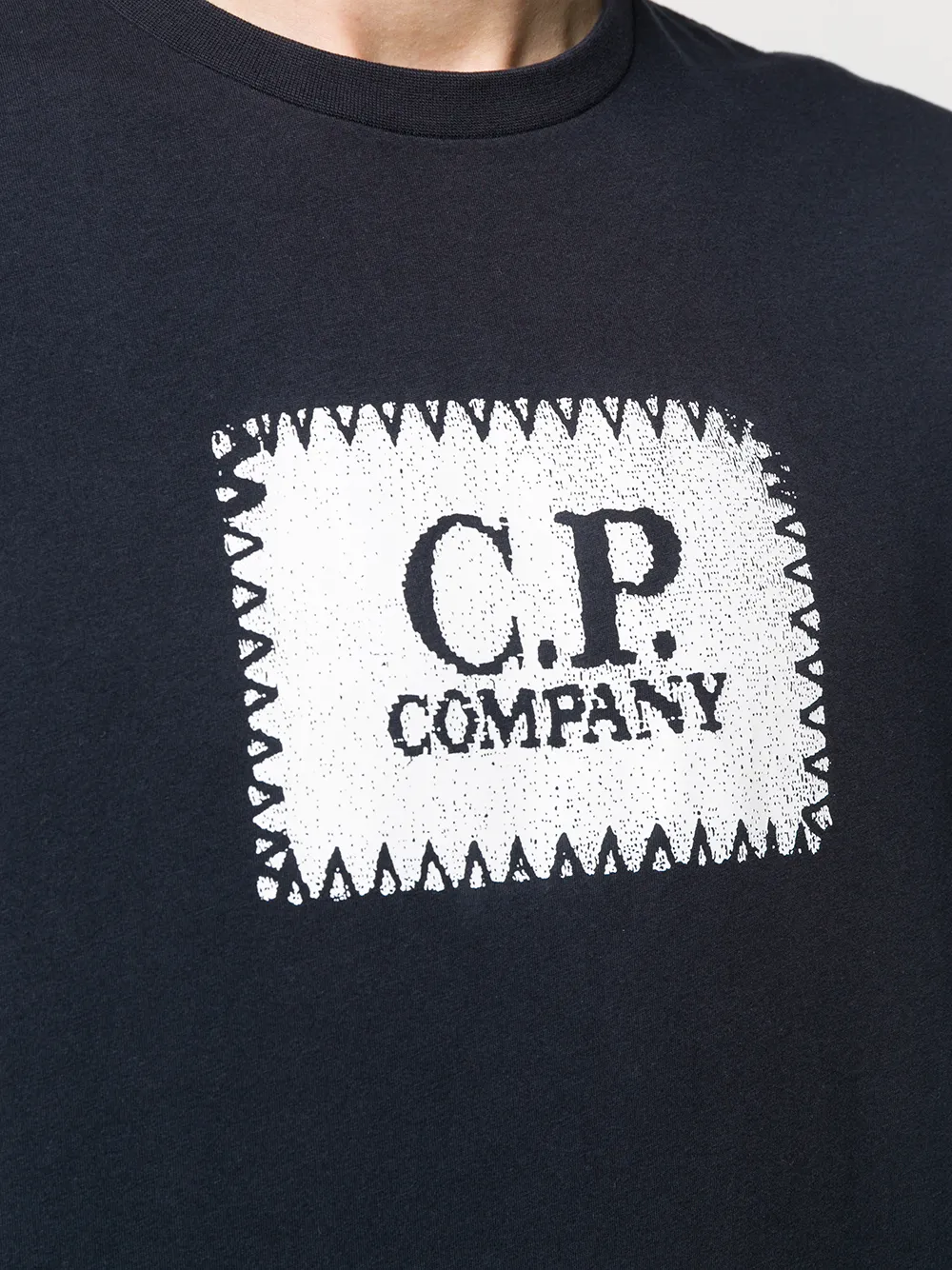 фото C.p. company logo stamp t-shirt