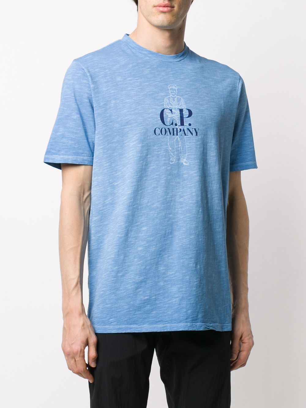 фото C.p. company short sleeve man print t-shirt