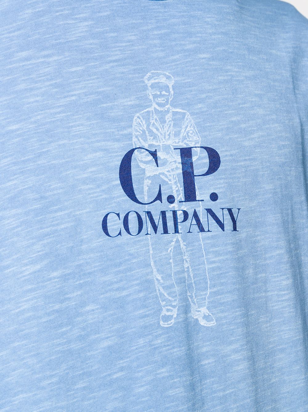 фото C.p. company short sleeve man print t-shirt