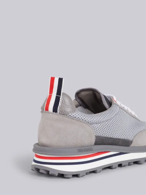 Light Grey Kid Suede Tech Runner | Thom Browne Official