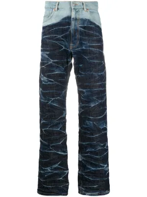 mens designer loose fit jeans