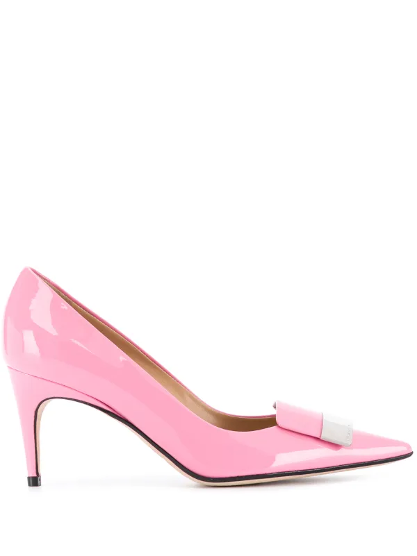 sergio rossi pink pumps