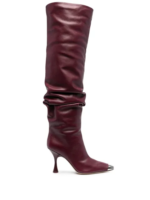 Sergio Rossi sr Twenty Metal cuissard boots